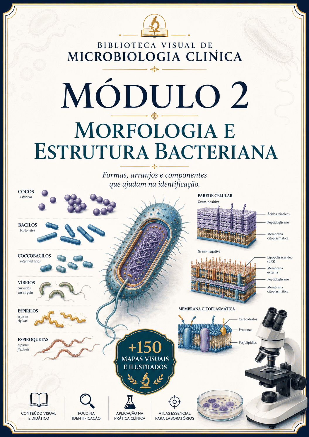 Morfologia e Estrutura Bacteriana