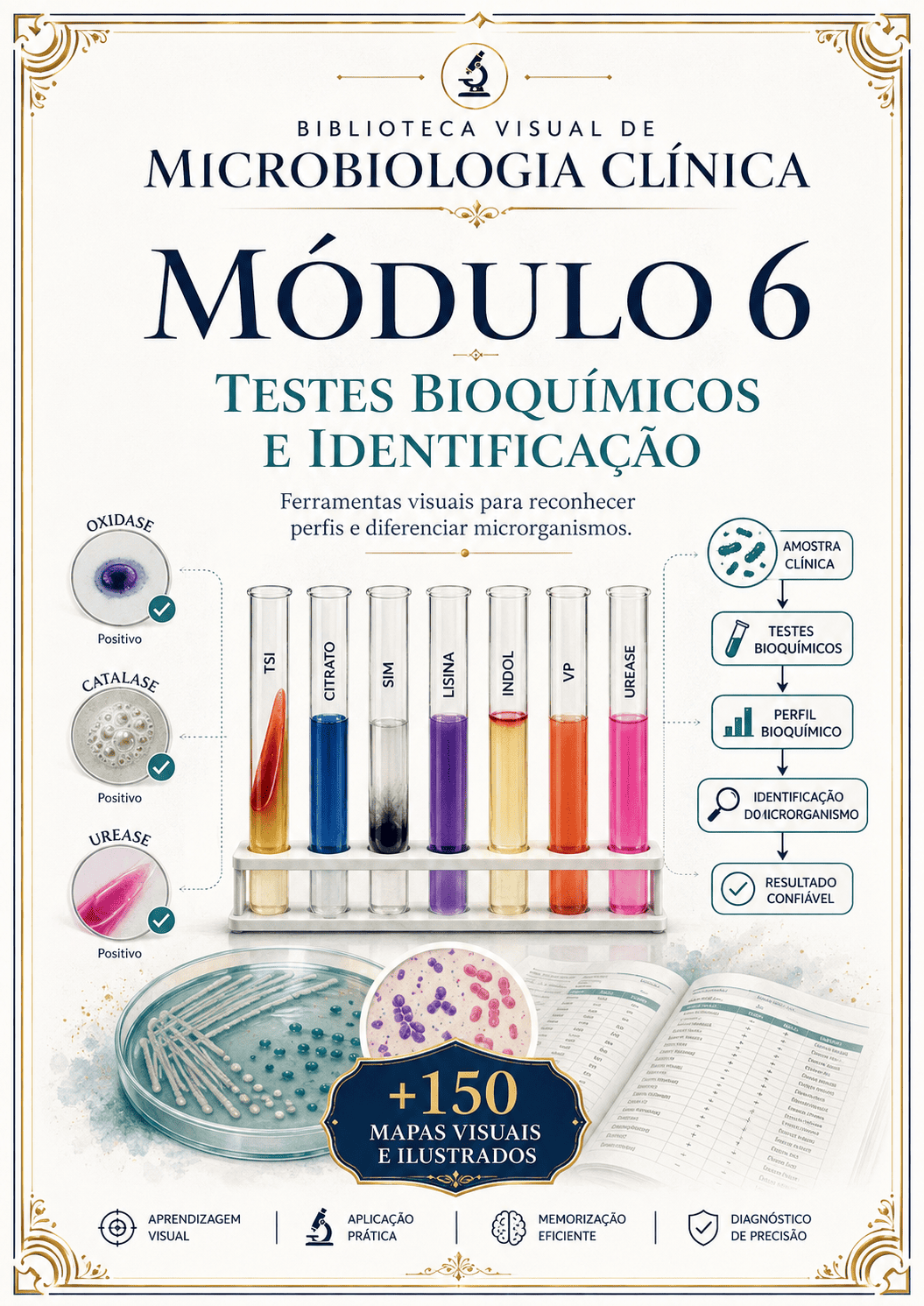 Testes Bioquímicos e Identificação