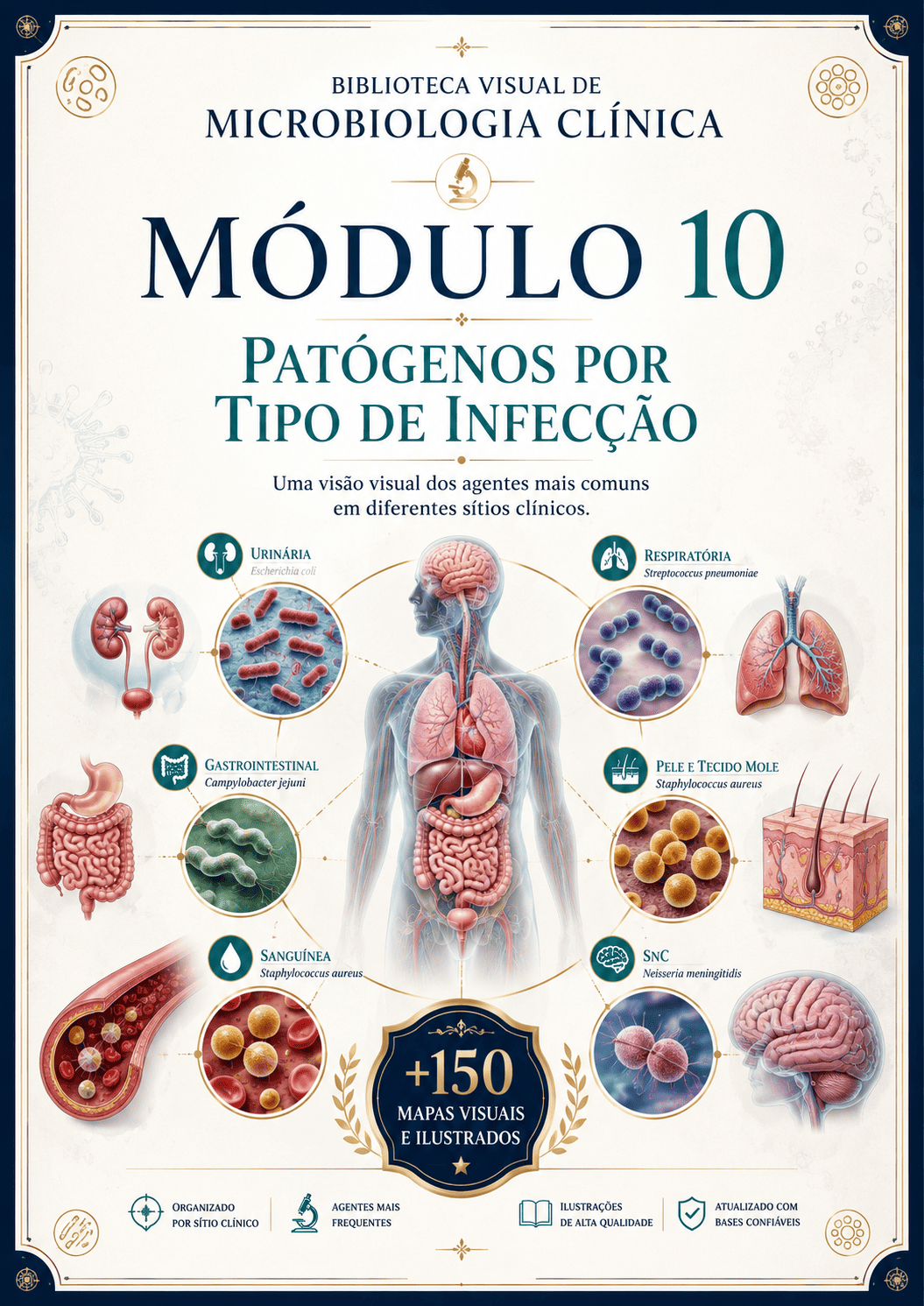 Patógenos por Tipo de Infecção